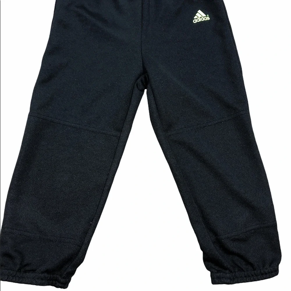 Adidas size xsmall kids black joggers pants